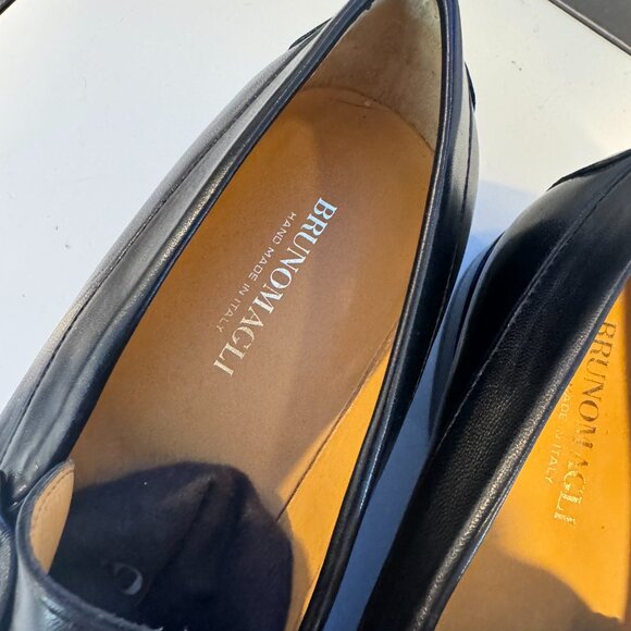 Bruno Magli Raging Bit Loafer in Black,  Size 10.5 NEVER worn - Picture 4 of 5